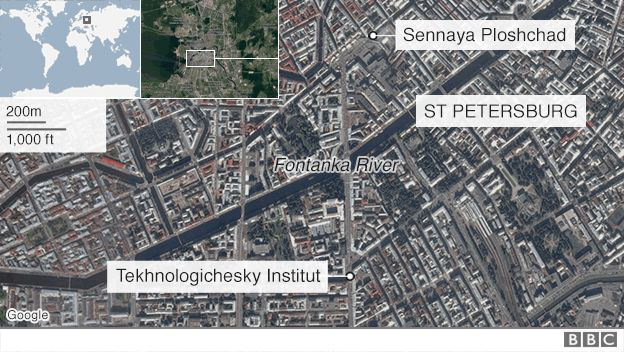圣彼得堡爆炸