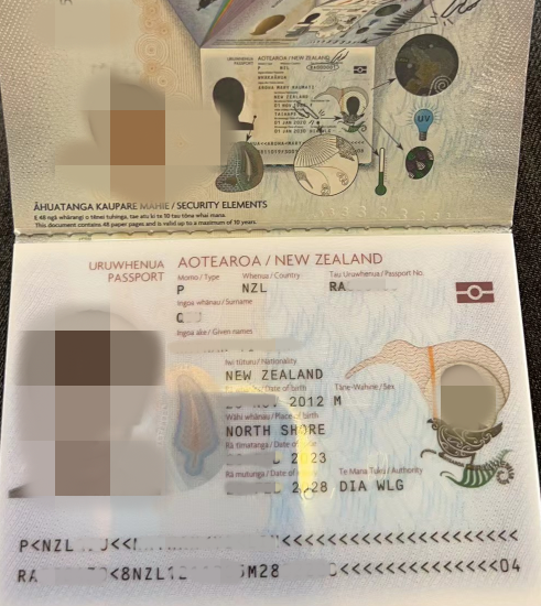 新西兰护照翻译